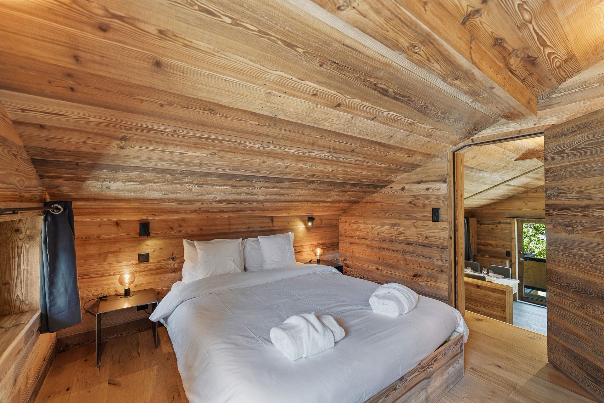 Chambre double de Haute Cime sous les toits